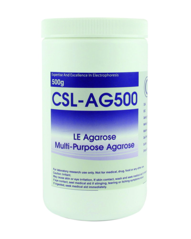 Agarose für die Gelelektrophorese