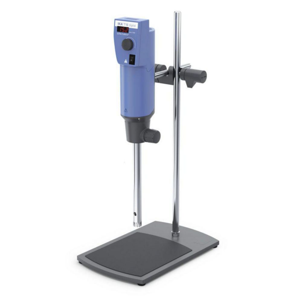 Dispergiergerät T 18 digital ULTRA-TURRAX® Package | Typ: T 18 digital ULTRA-TURRAX® Package, Arbeitsvolumen: 1 ... 1.500 ml, Drehzahl: 3.000 ... 25.000 1/min