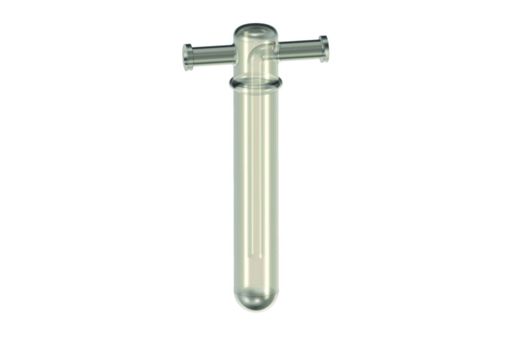 Ersatzkühlfallen für Kühlfallen mit Dewargefäß, Borosilikatglas 3.3, einteilig, lange Ausführung mit KF NW Vakuum-Kleinflansch