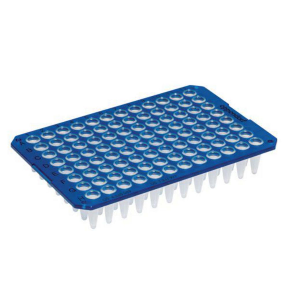twin.tec PCR Plate 96 un- skirted, blau (250µl), VE=20 St.