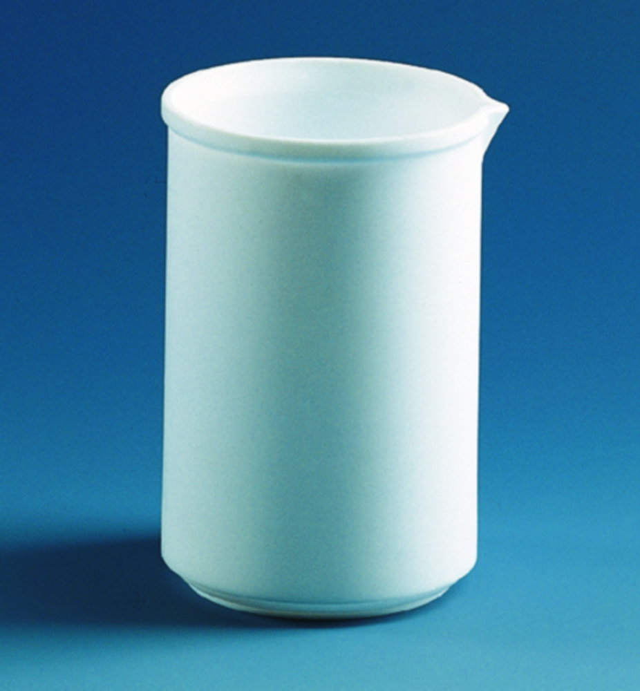 Becher, niedrige Form, PTFE