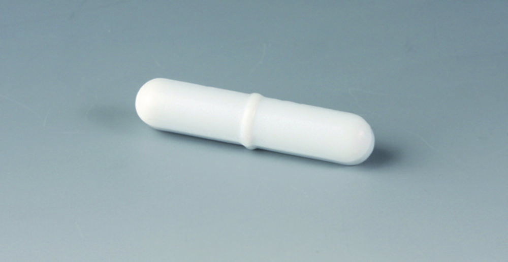 Magnetrührstäbchen, zylindrisch, PTFE