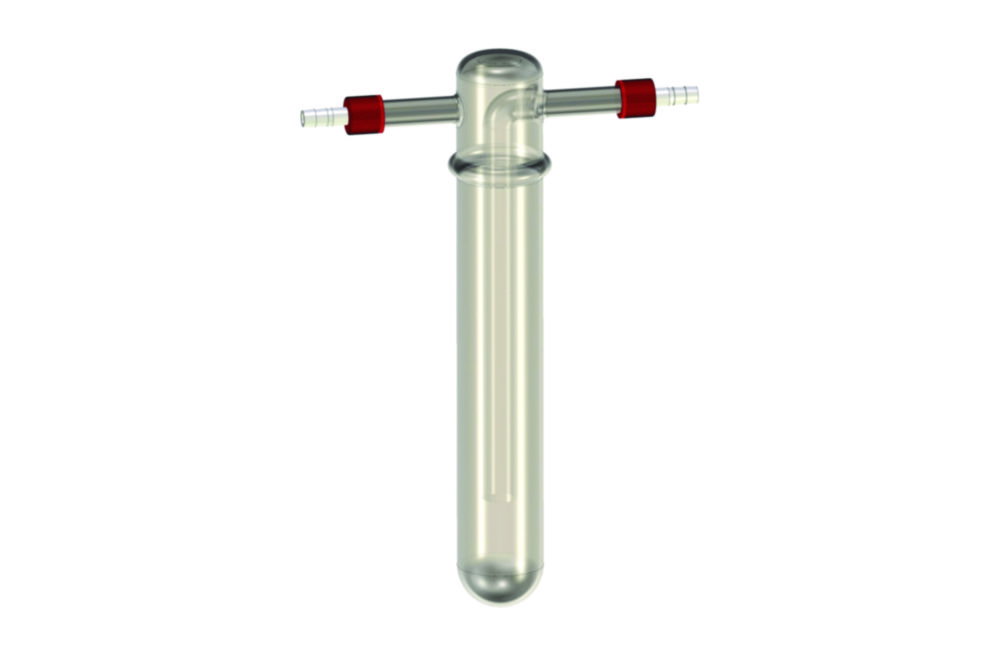 Ersatzkühlfallen für Kühlfallen mit Dewargefäß, Borosilikatglas 3.3, einteilig, lange Ausführung