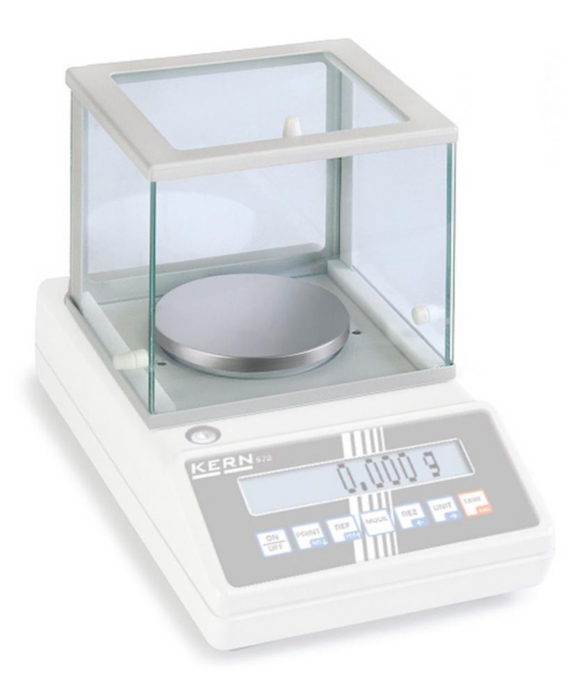 Glas-Windschutz 572-A05 mit 3 Schiebetüren für KERN 9.900 990