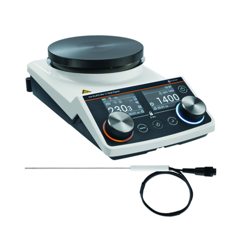Magnetrührer Hei-PLATE Mix'n'Heat Expert, Sensor Basic Paket