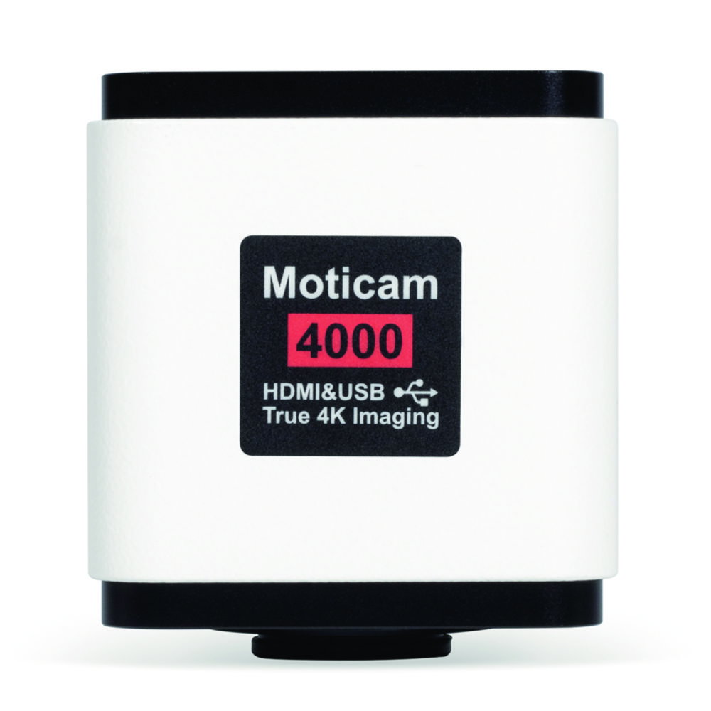 Mikroskop-Kamera Moticam 4000 | Typ: MOTICAM 4000, Auflösung Kamera: 8 MP, Auflösung Livebild: 4K