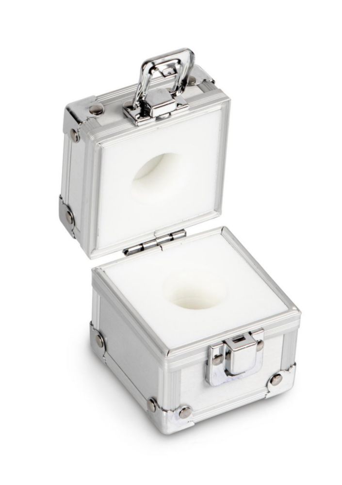 Aluminiumgeschütztes Etui für Einzelgewichte für Einzelgewichte (E1, E2, F1, F2)