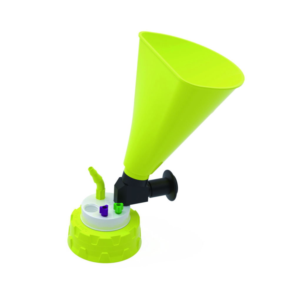 b.safe Waste Caps S 60, PP, mit Einfülltrichter