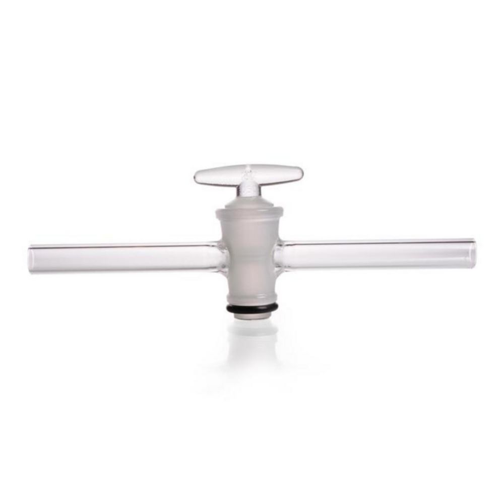 DURAN® Einweghähne, komplett mit Rillenküken und O-Ring, Bohrung 10 mm, NS 29.2