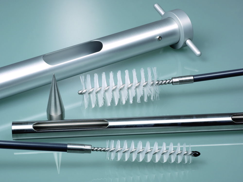 Rohrreinigungsbürsten, PVC/Edelstahl