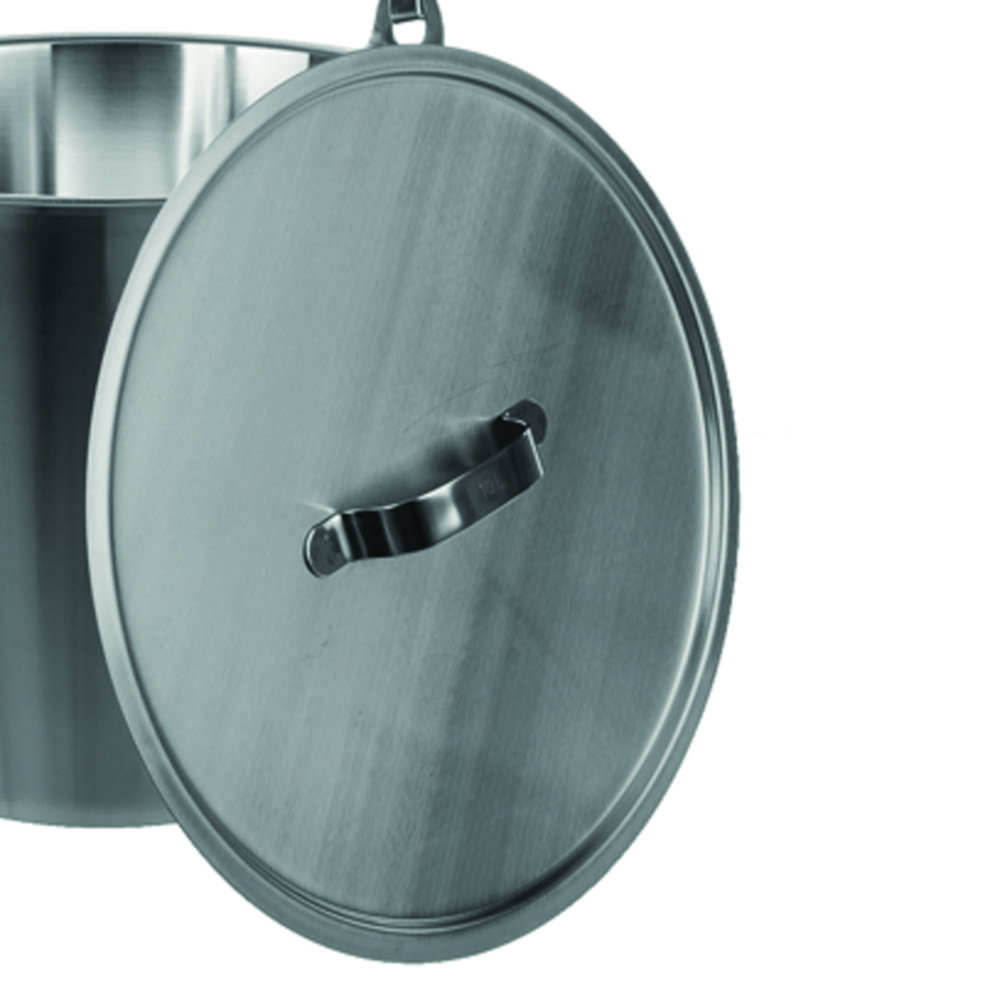 Deckel für Eimer, 18/10-Stahl