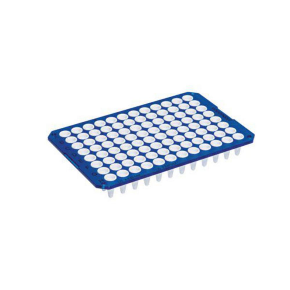 twin.tec real-time PCR Plate 96 unskirted, low profile, blau, VE=20 Stück