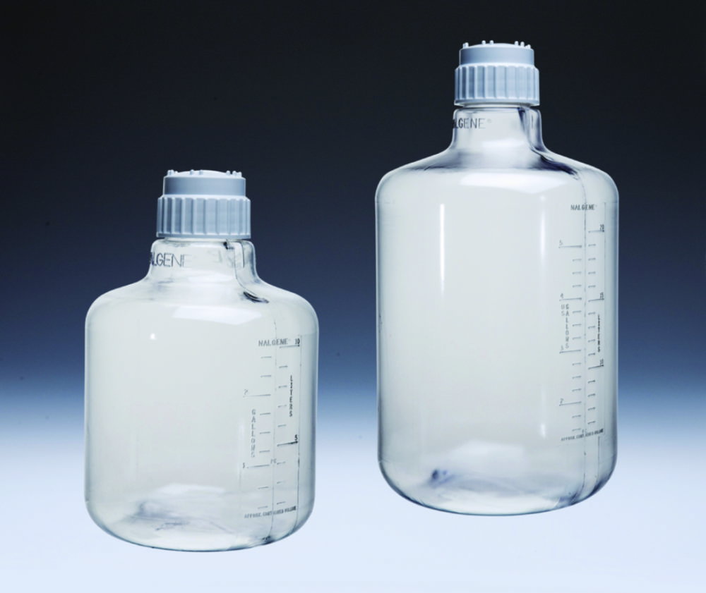 Enghals-Ballons Nalgene™, transparent, PC mit Schraubverschluss PP