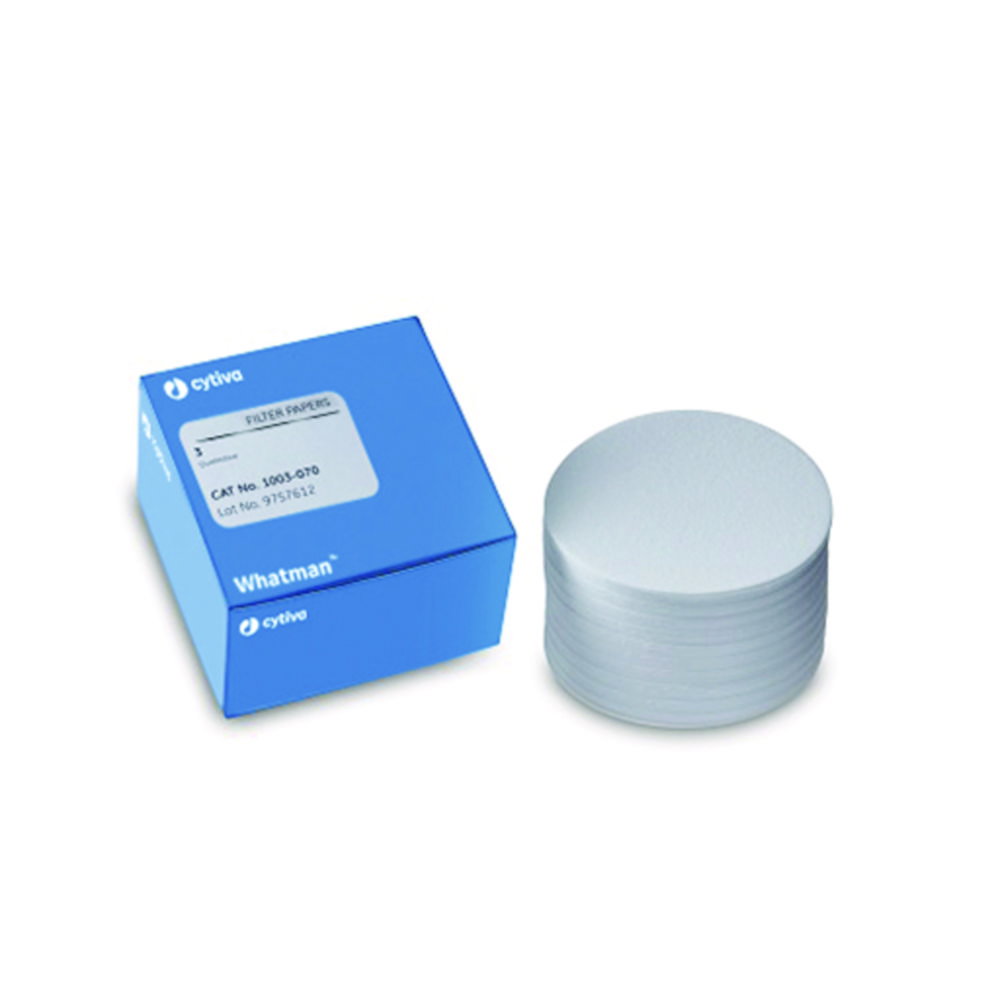 Filtrierpapiere Typ 3, qualitativ, Rundfilter und Bogen
