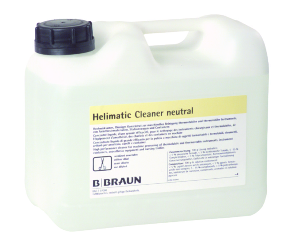 Helimatic® Cleaner neutral 5 l-Kanister, pH-neutrales Reinigungsmittel (kein ADR)