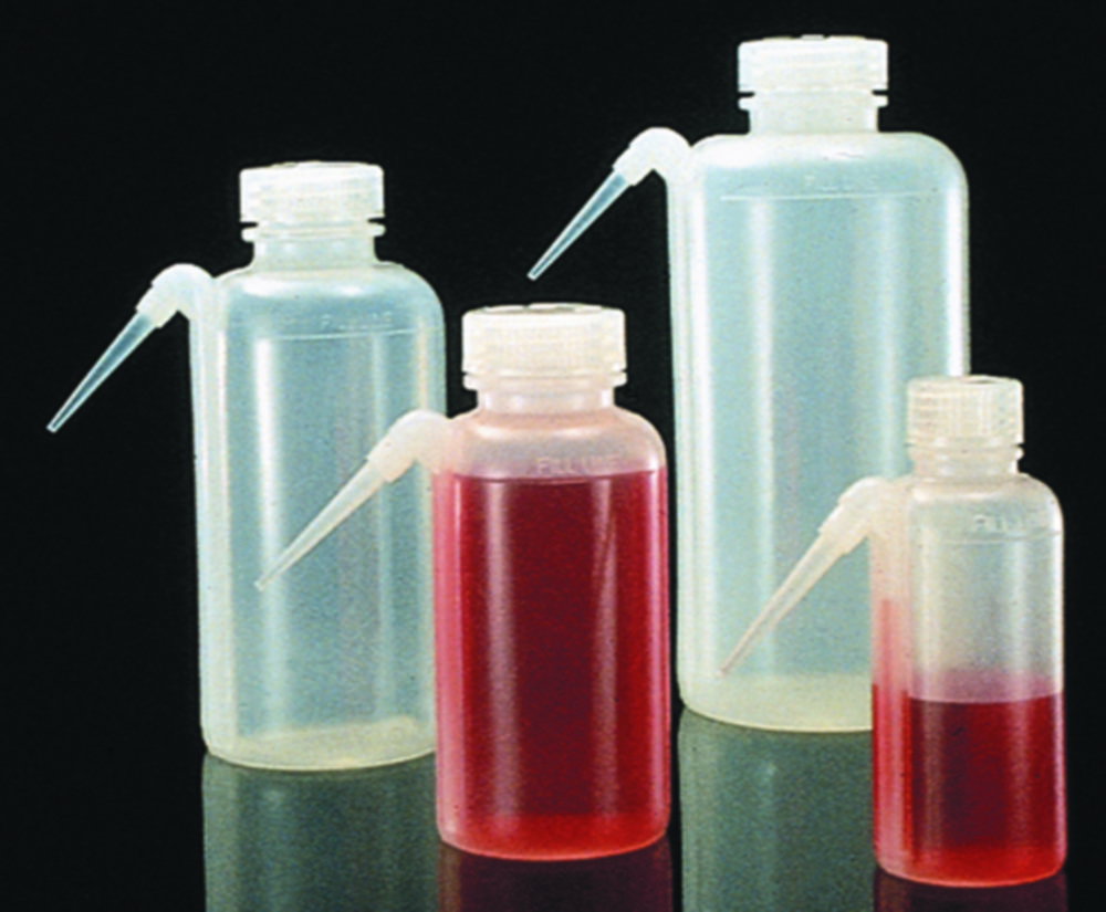 Weithals Spritzflaschen Nalgene™ Unitary™, Typ 2402, LDPE, mit Schraubverschluss, PP