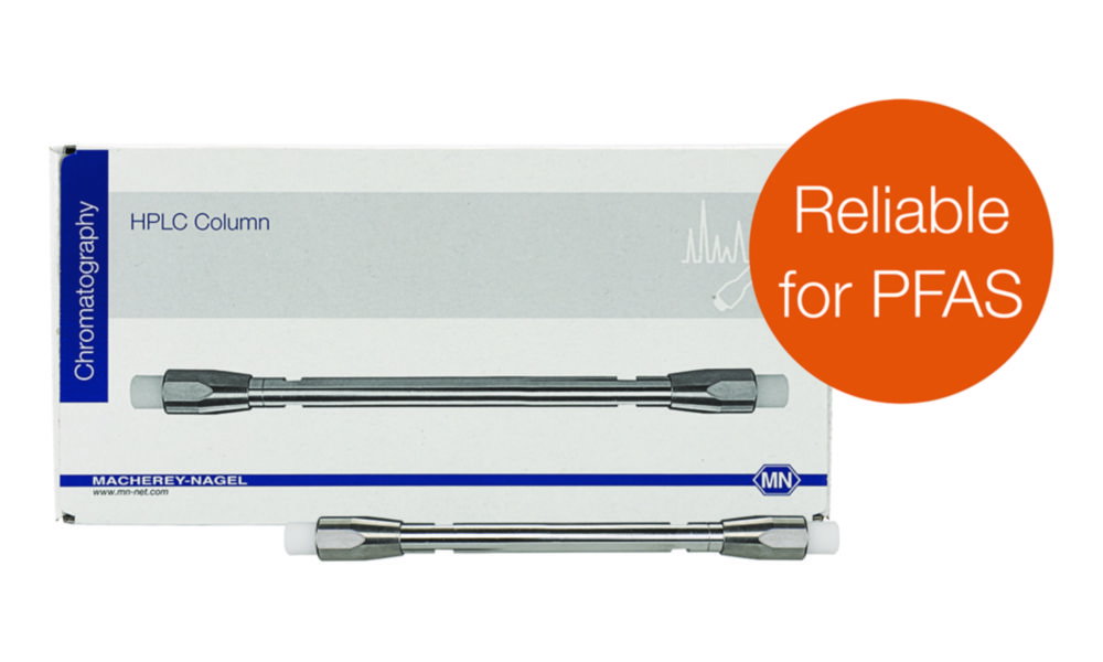 EC analytische HPLC-Säulen, NUCLEODUR PFAS