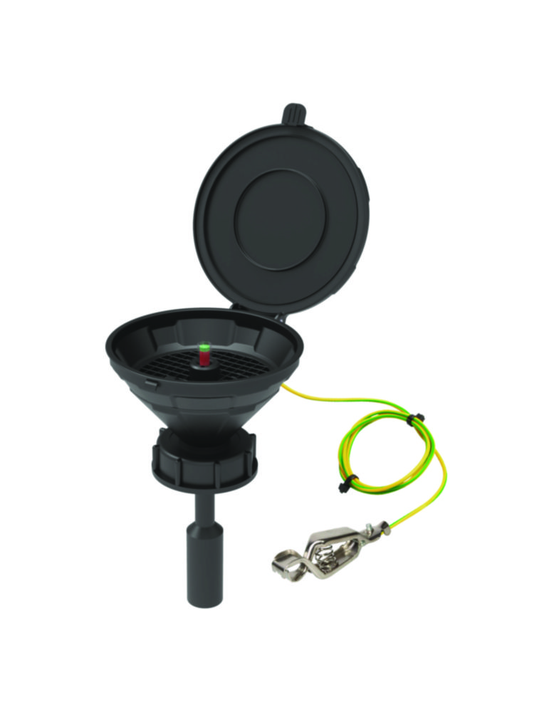 Spritzschutz für Kugeltrichter nicht leitfähig, PE-HD