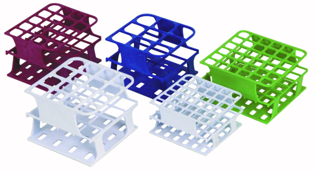 Reagenzglasgestelle OneRack®, POM, halbe Größe