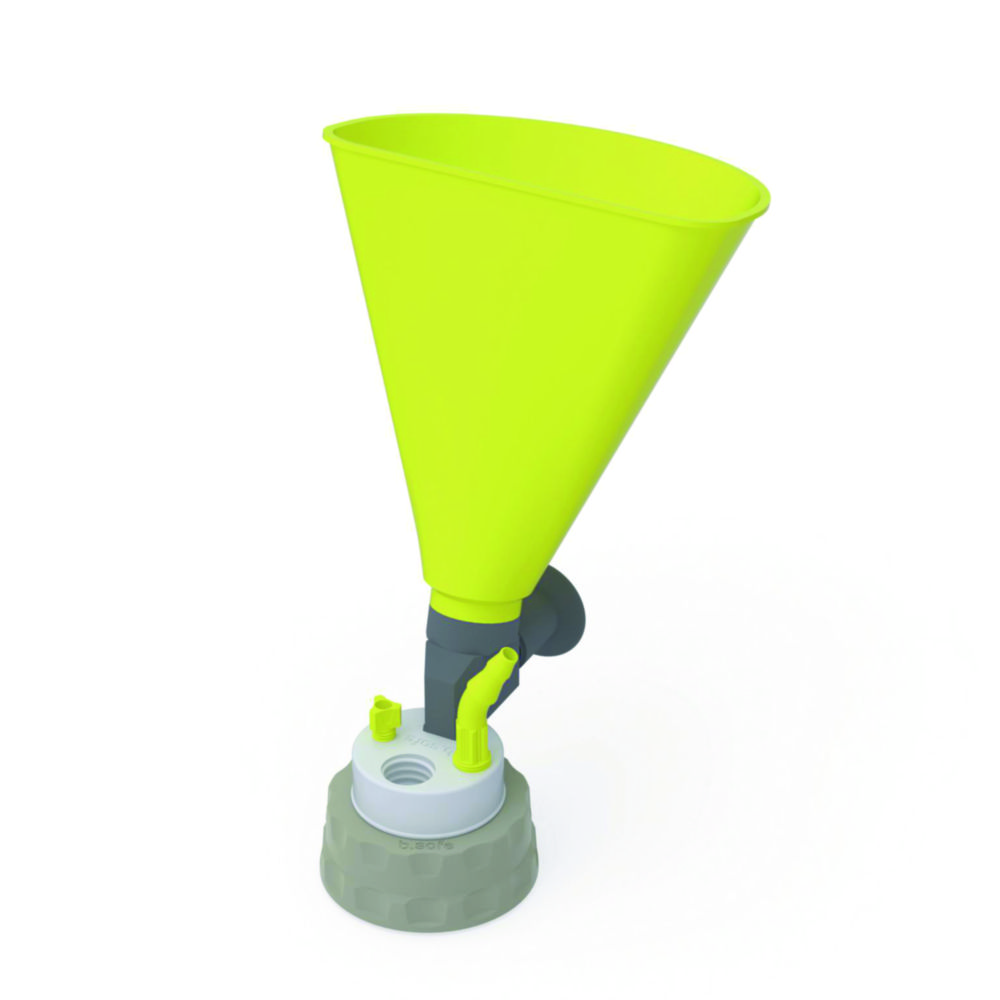 b.safe Waste Caps S 51, PP, mit Einfülltrichter