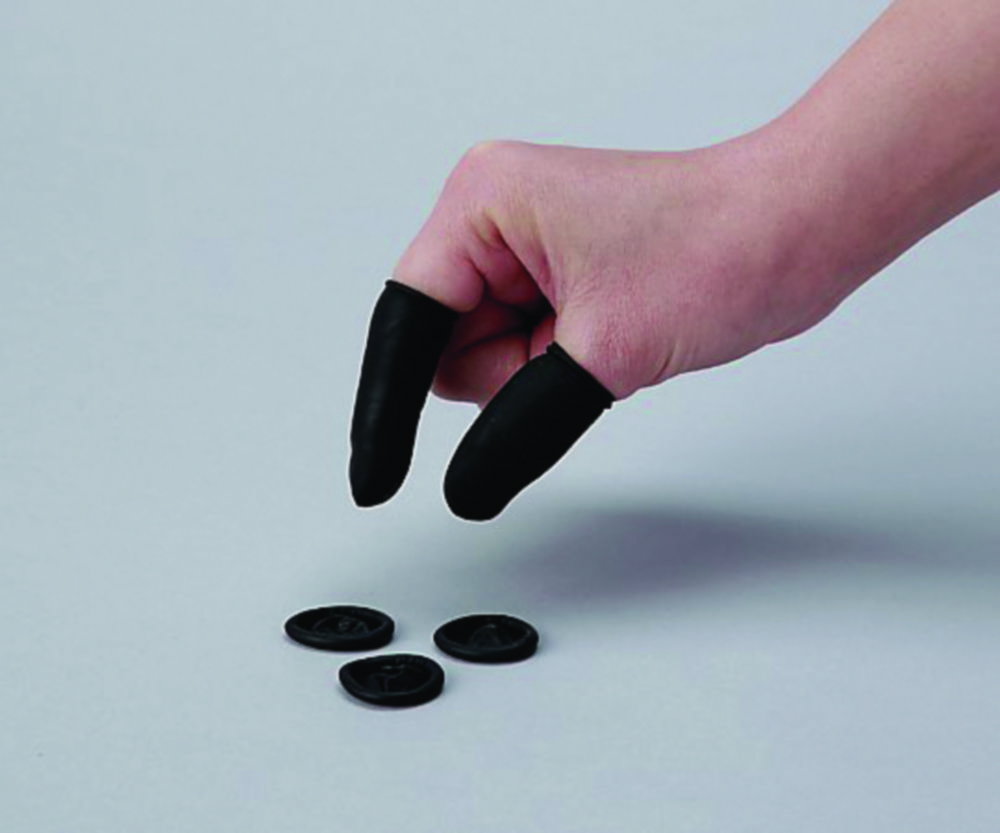Leitfähige Fingerlinge ASPURE, antistatisch, Latex