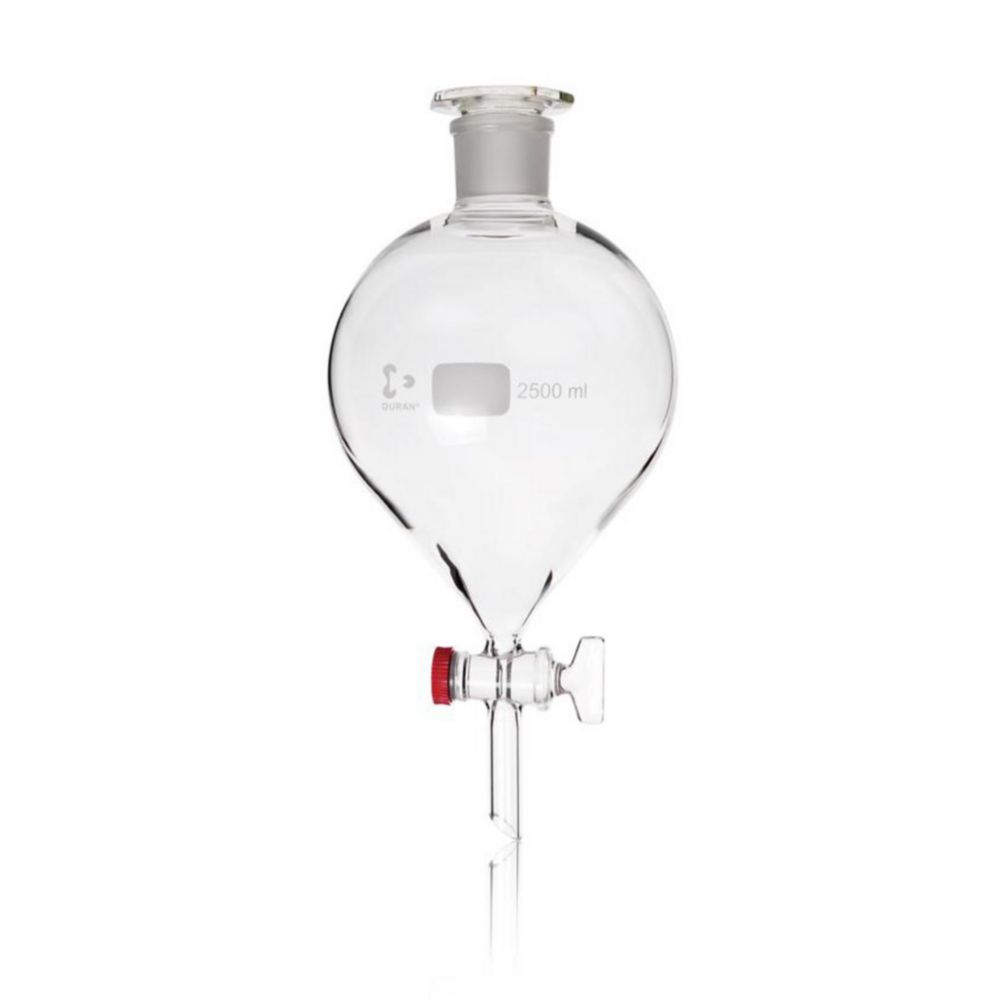 Scheidetrichter 2500 ml Wertheimer Modell kugelförmig
