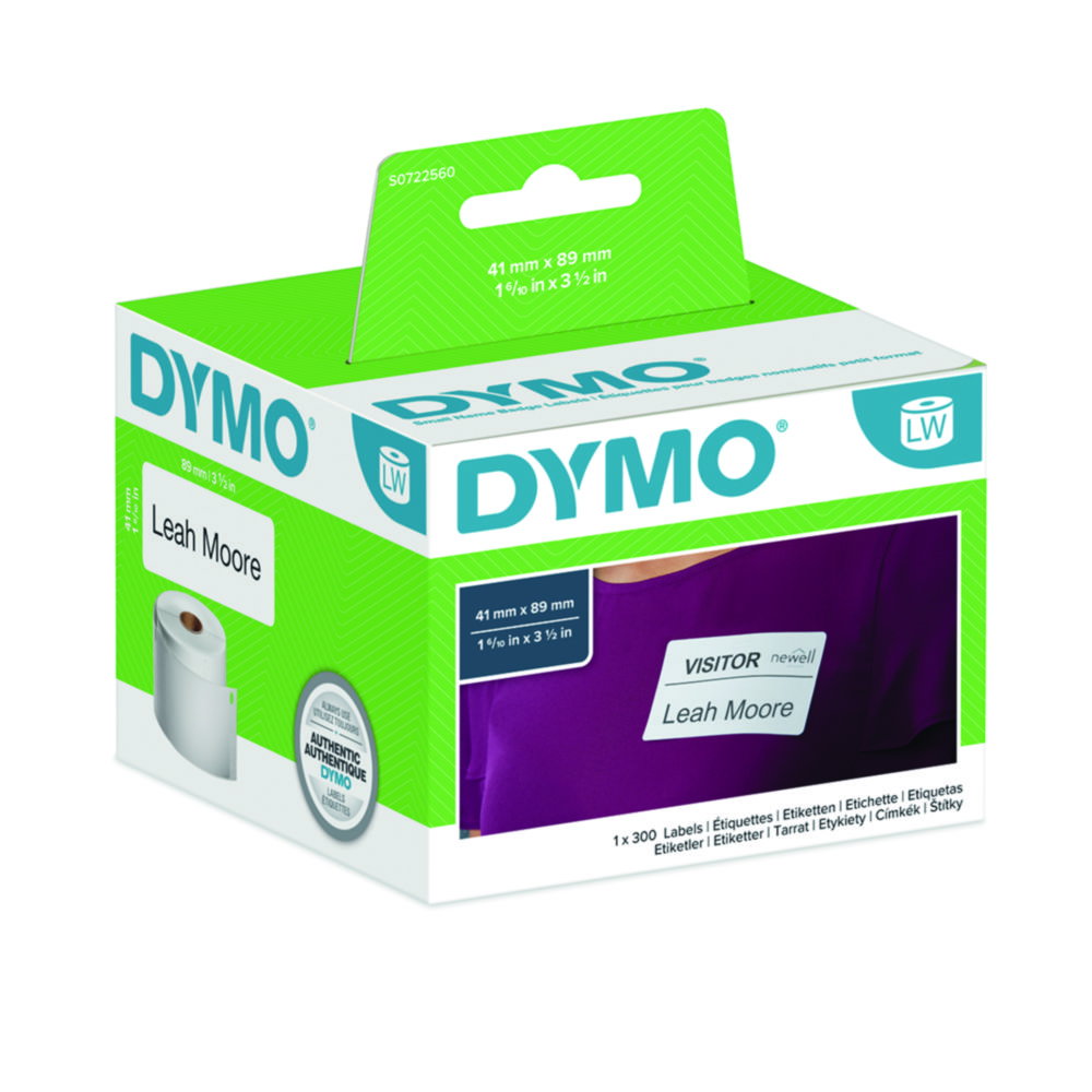 Papieretiketten LabelWriter™ für DYMO® Etikettendrucker, ablösbar