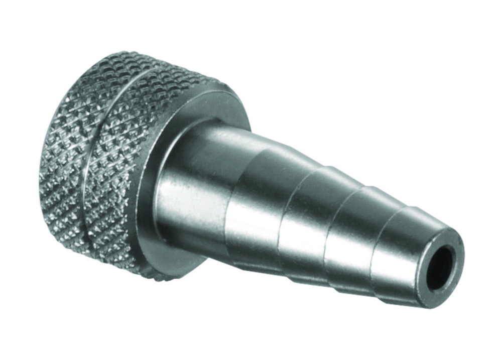 Schlauchanschlussstutzen für Teclu-Sicherheitsbrenner mit Gewindeanschluss