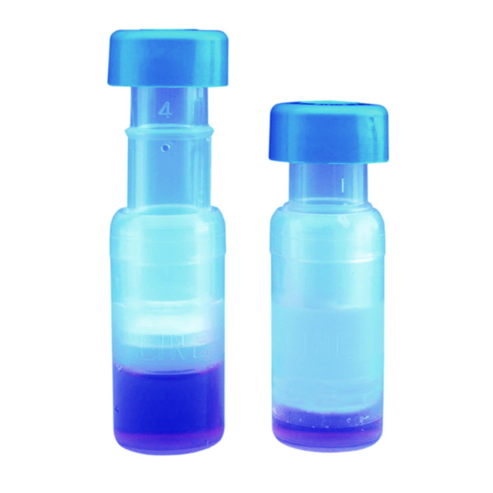 Spritzenlose Filter Mini-UniPrep™ mit geschlitzter Septumkappe