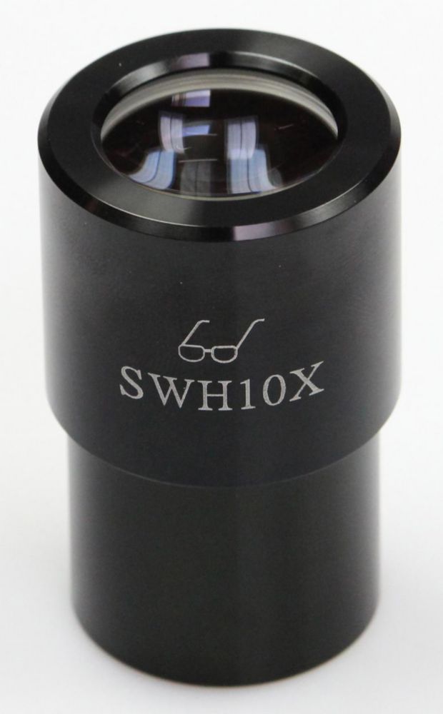 Okular HSWF 10x / Ø 23mm. with Skala 0,1 mm, High-Eye-Point