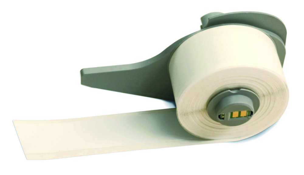 Selbstlaminierende Kryo-Etiketten mit transparenten Ende für Etikettendrucker BMP™71, Polyester | Typ: PTL-76-461
