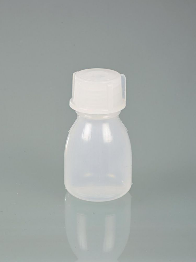 Verpackungsflasche 10 ml LDPE transparent, mit Gewinde GL 14