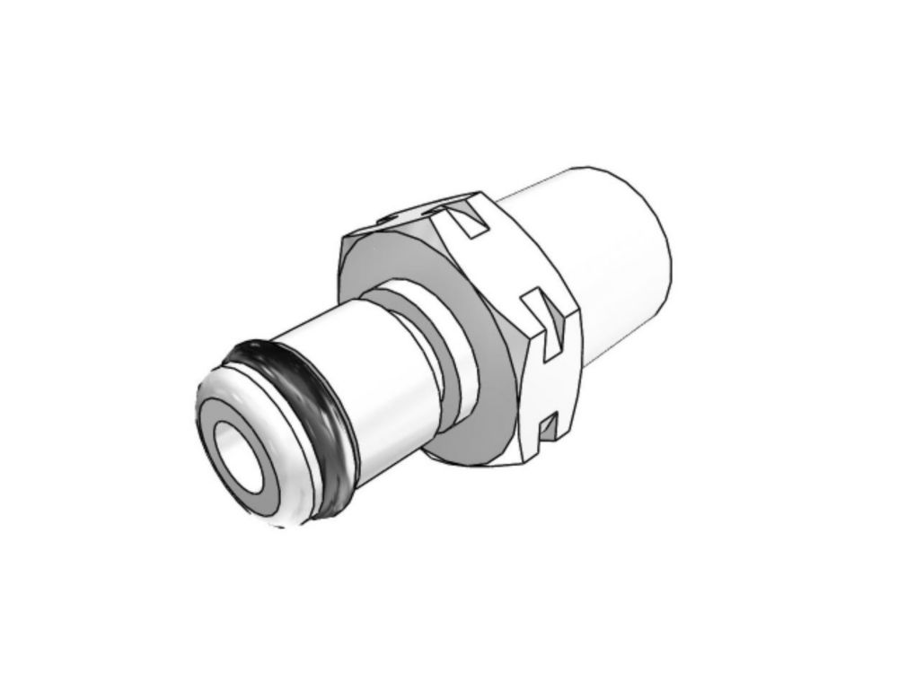CPC Nippel, POM Gewinde ohne Ventil VT