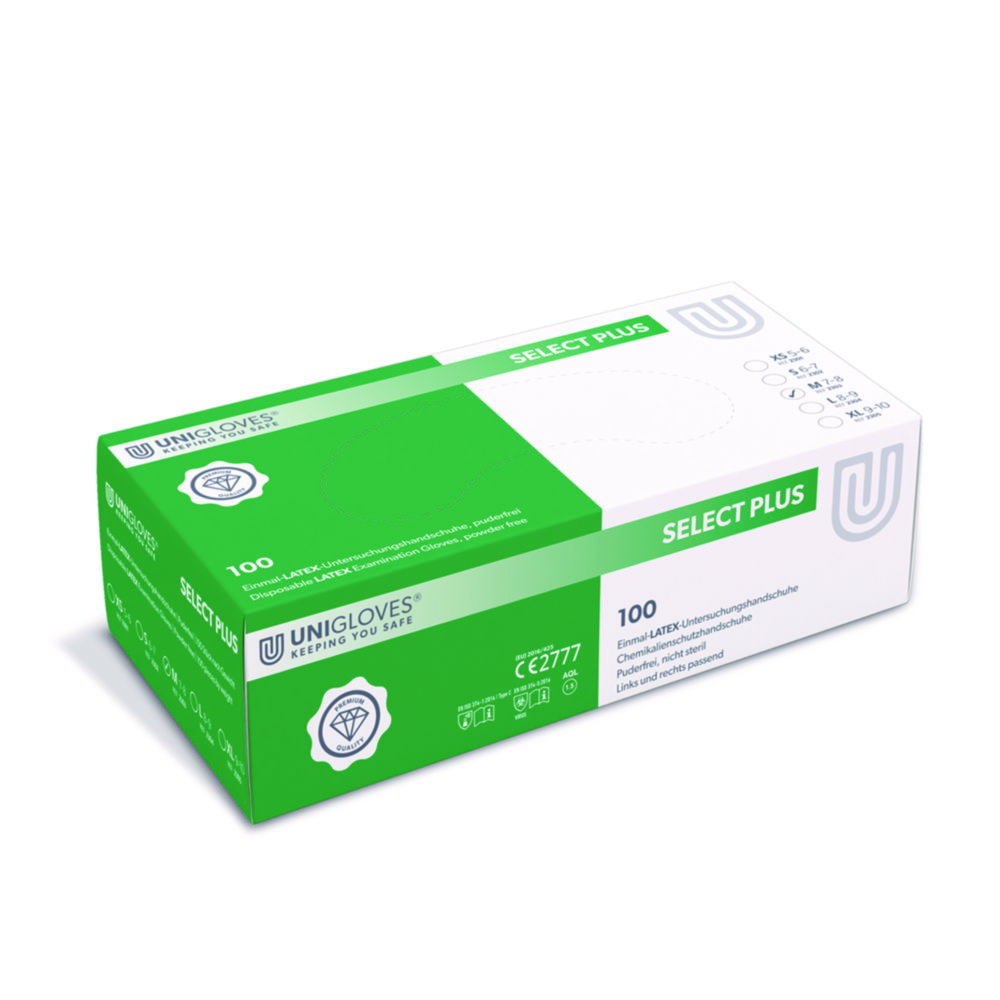 Einmalhandschuhe Select Plus, Latex