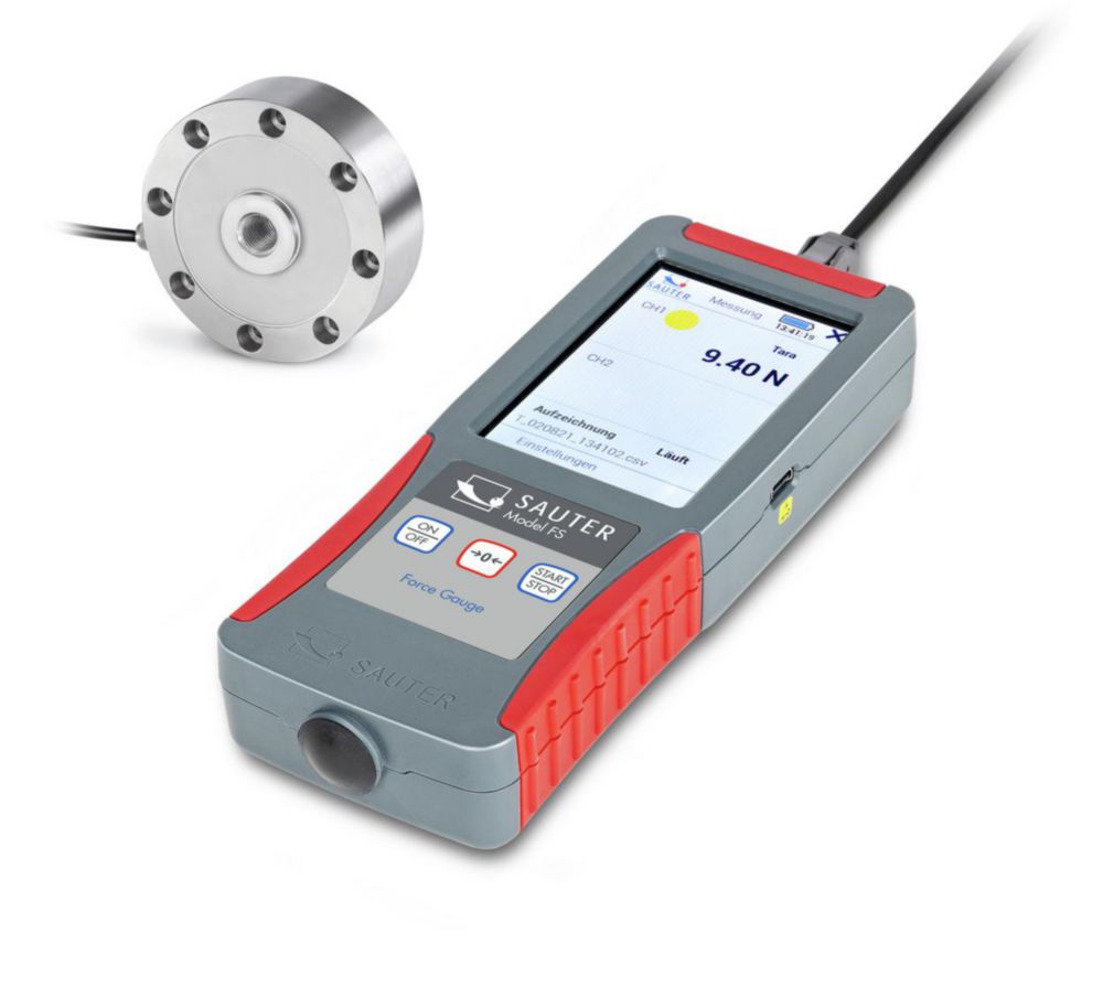 Digitales Kraftmessgerät (externe Messzelle) Max 2,5 kN; d=0,5 N