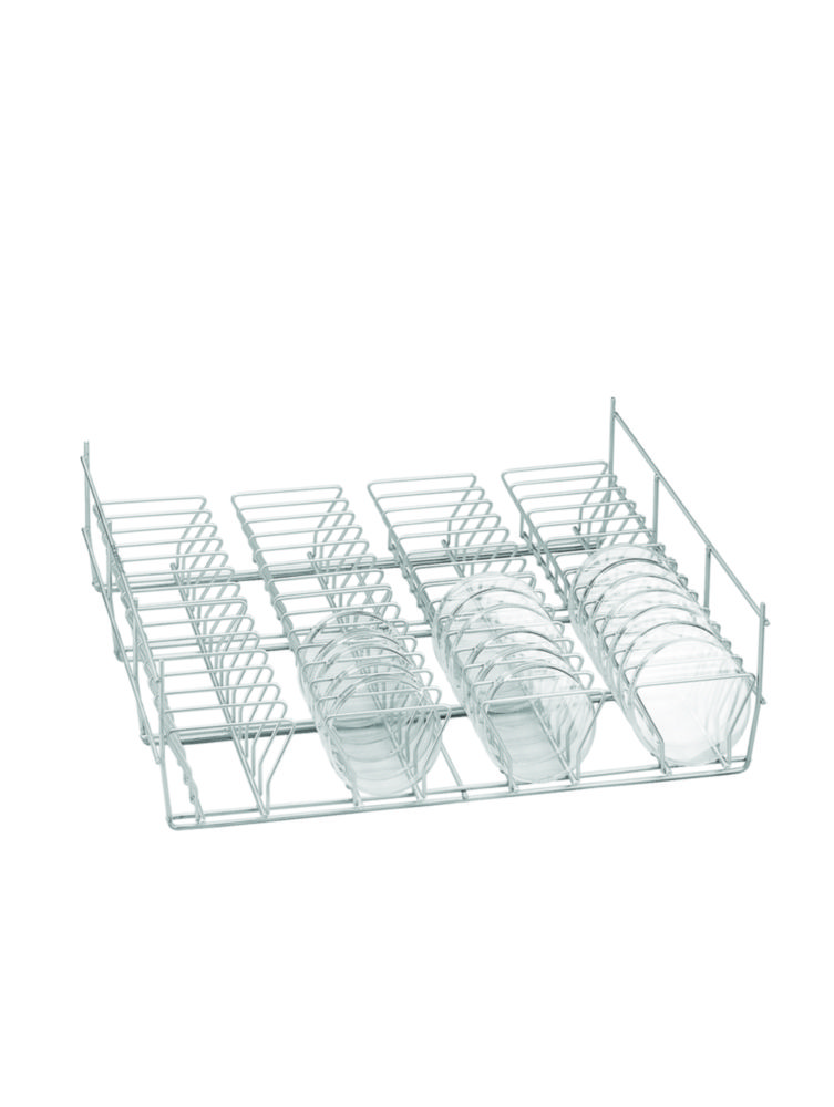 Einsatz 1/1, E 136 für z.B. 56 Petrihalbschalen 100 mm Drm.