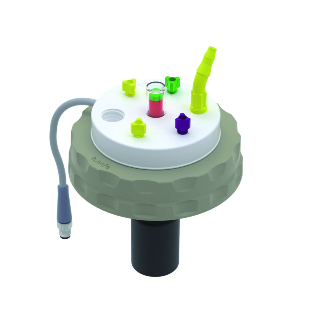 b.safe Waste Caps S 90, PE, mit elektronischer Füllstandskontrolle