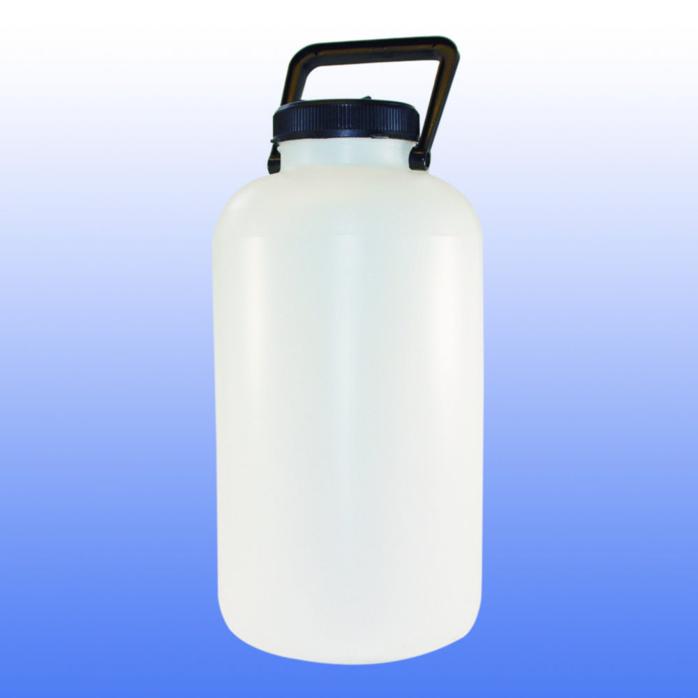 LLG-Ballonflasche, Weithals, HDPE