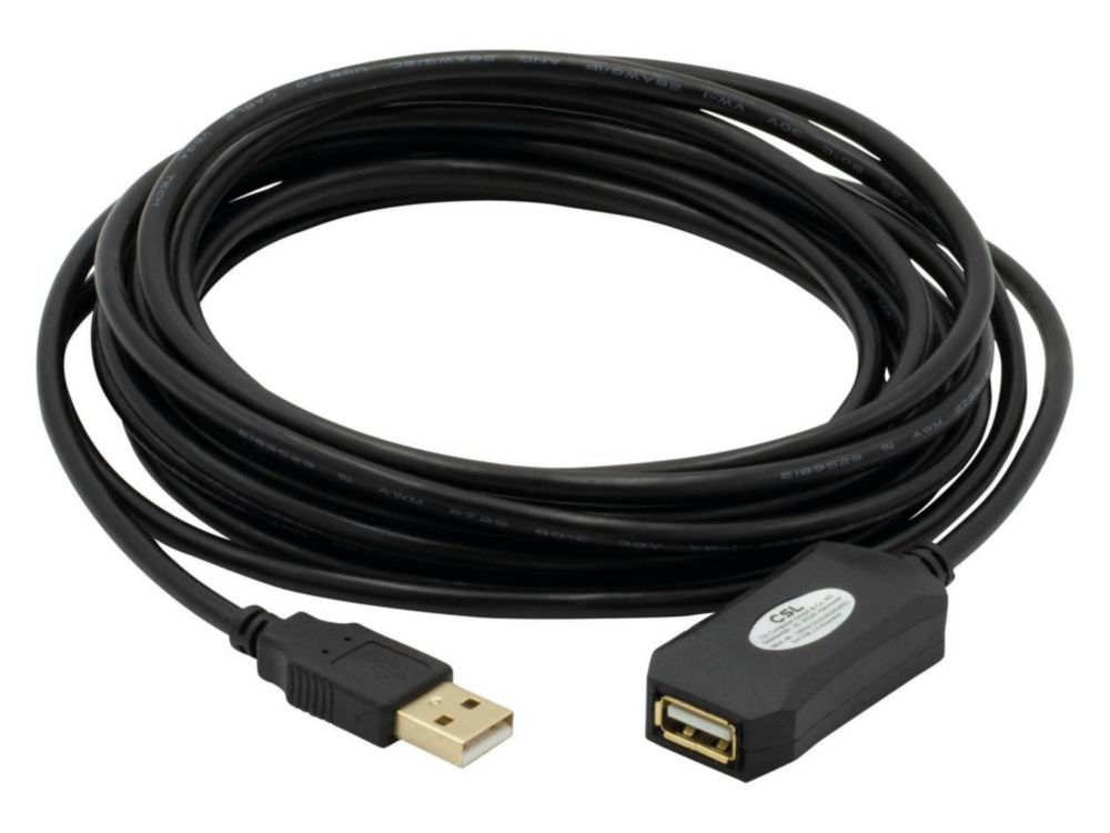 USB 2.0 Repeater-Verlängerungskabel, Länge 5m