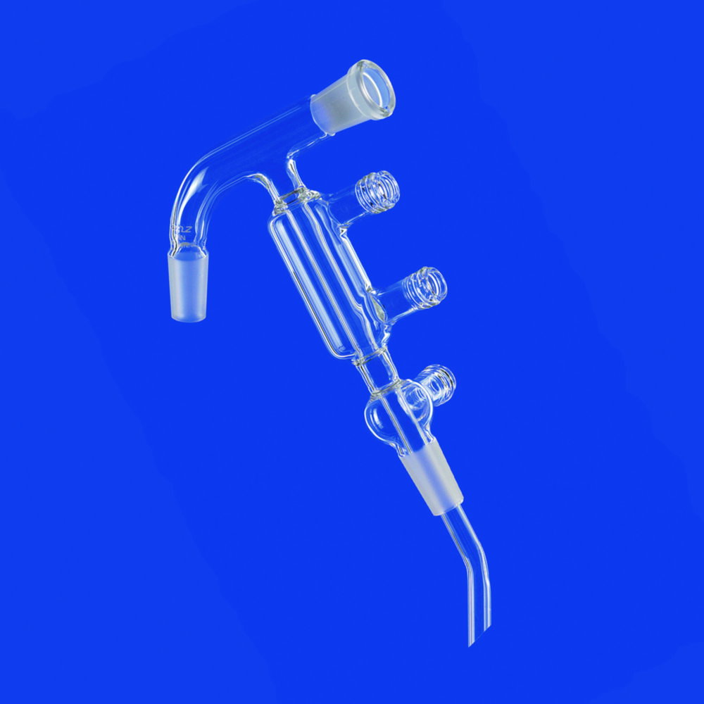 Destillierbrücke zur Kurzwegdestillation, DURAN®-Rohr