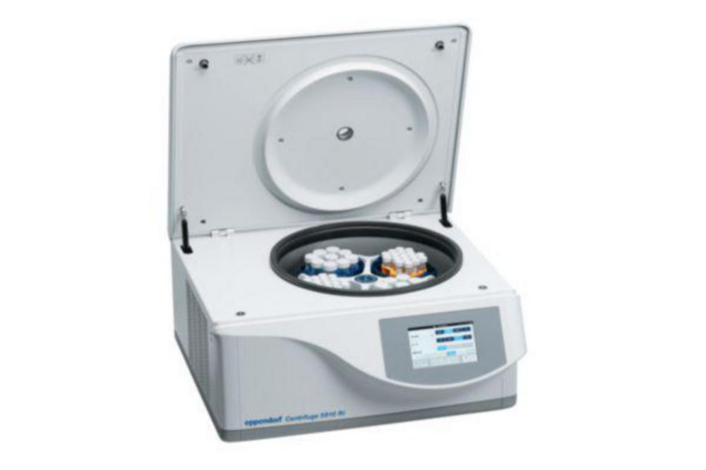 Zentrifuge 5910 Ri (General Lab Produkt) mit Rotor S-4xUniversal, inkl. Universalbechern, Adaptern für Tubes und Flaschen bis 1000 ml und Platten