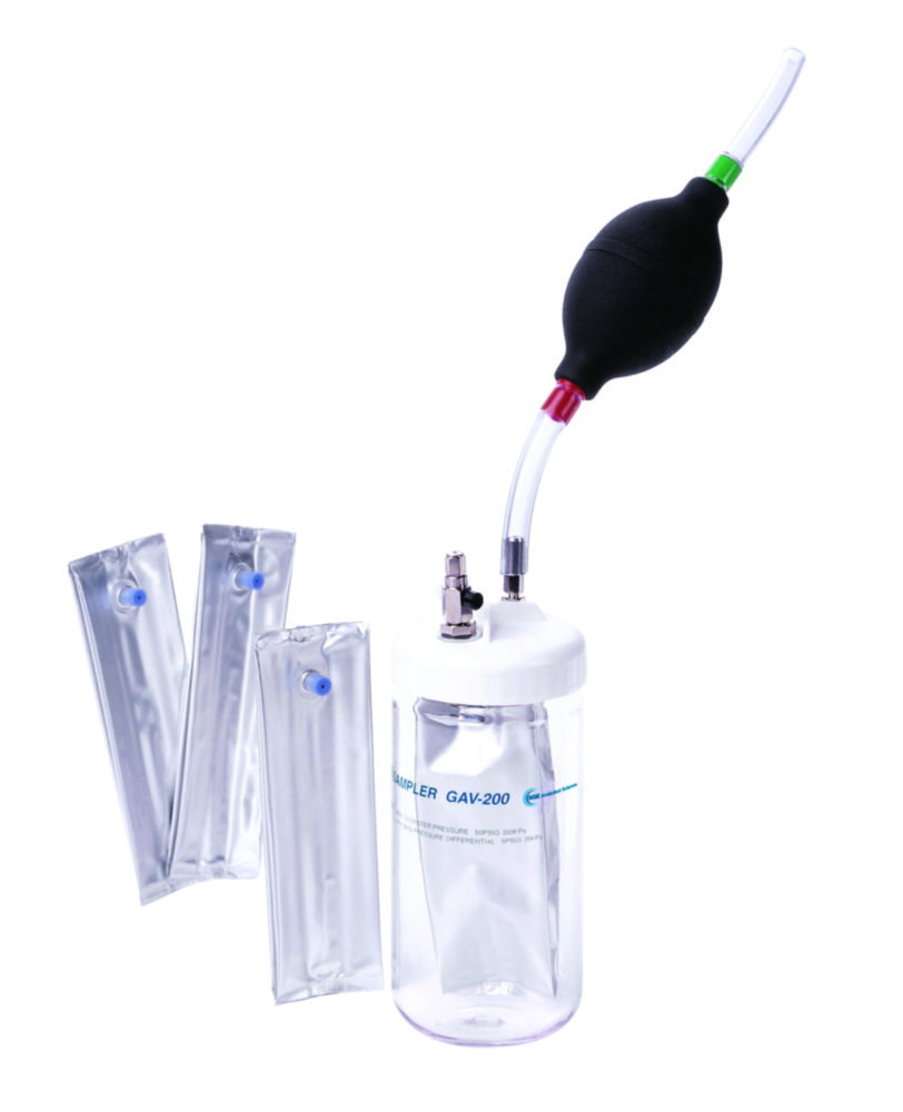 Sammler für Gase und Dämpfe Kit