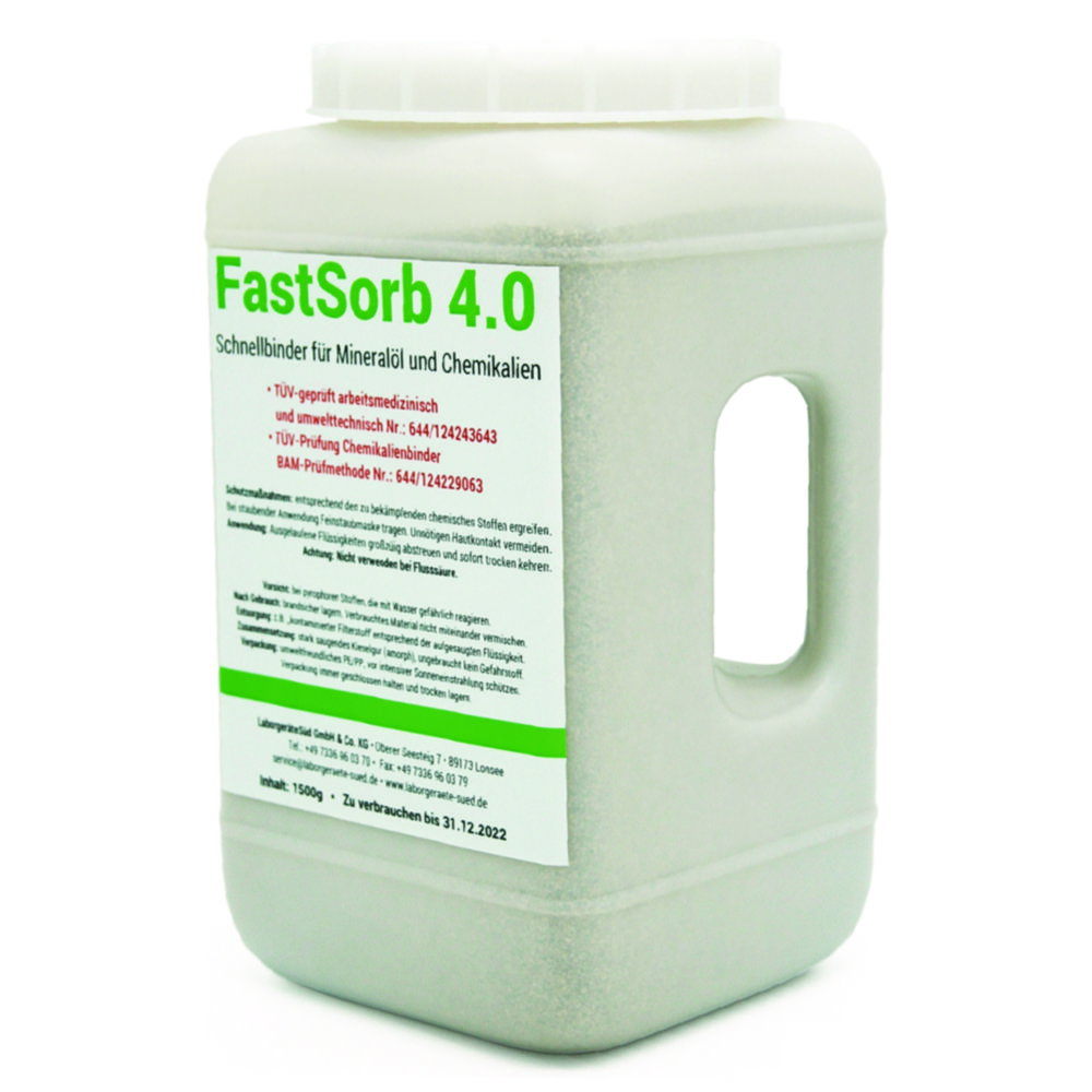 Absorptionsmittel für Öle und Chemikalien FastSorb 4.0
