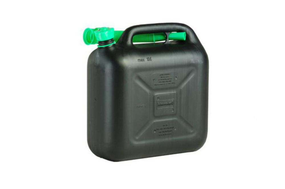 Reserve-Kraftstoff-Kanister 10 Ltr., schwarz, mit RKK-Zulassung
