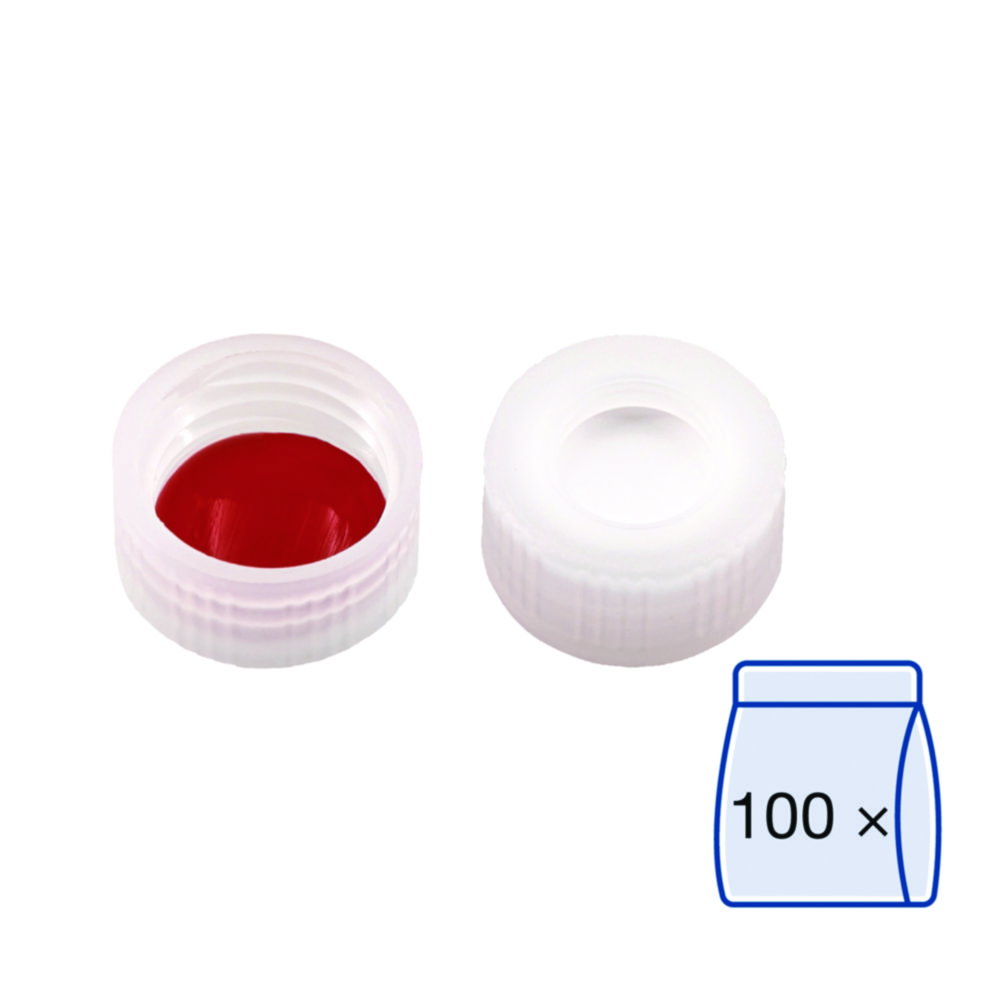 Schraubverschlüsse ND9, PP, fertig montiert