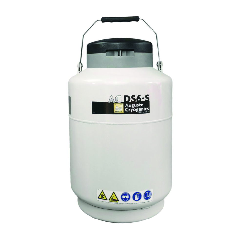 Trockenversandbehälter AC DS-S/L, mit Kanister