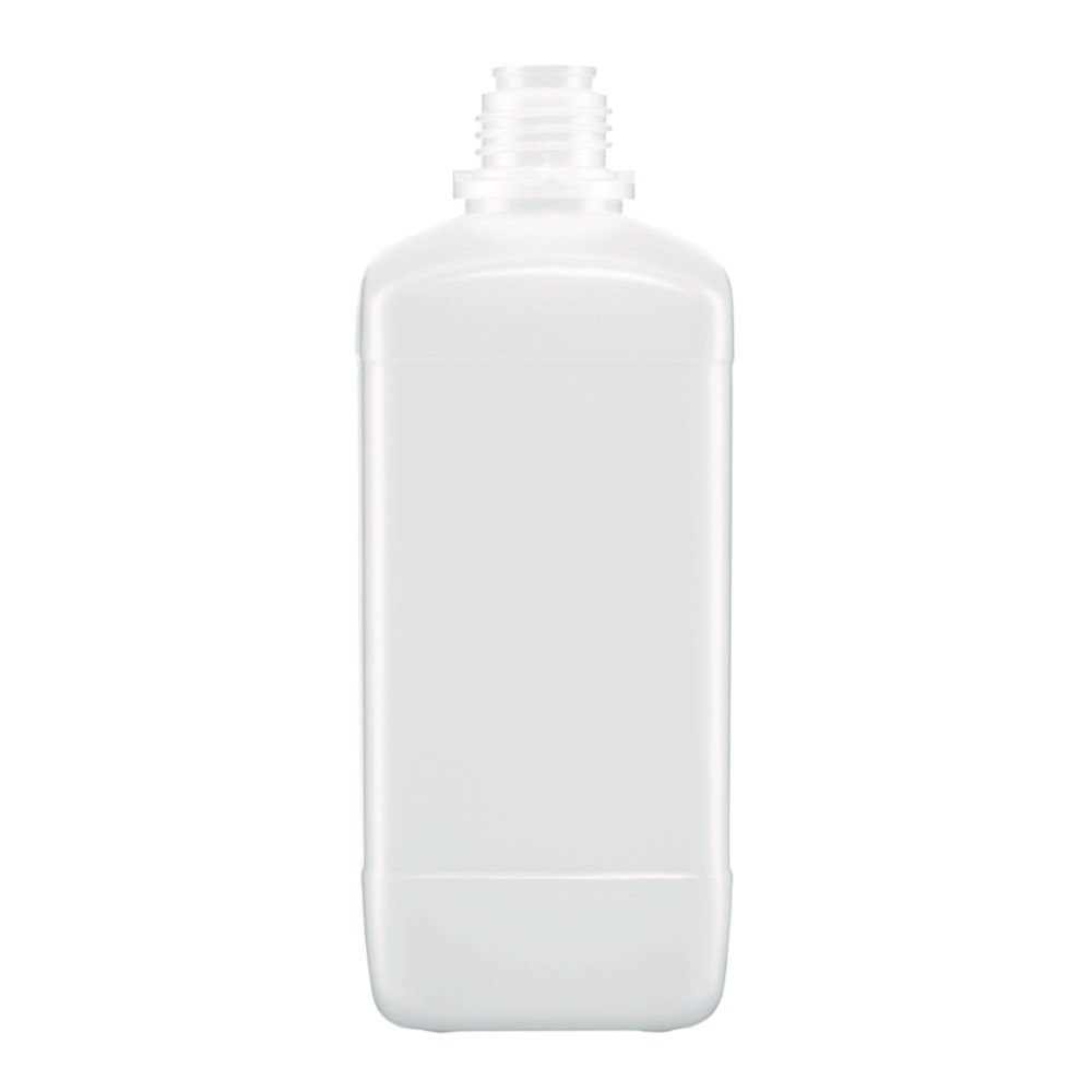 Vierkantflaschen ohne Verschluss, HDPE, Serie 310