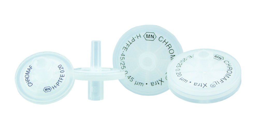 Spritzenvorsatzfilter CHROMAFIL®, hydrophilisiertes Polytetrafluorethylen (H-PTFE)