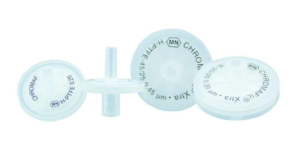 Spritzenvorsatzfilter CHROMAFIL®, hydrophilisiertes Polytetrafluorethylen (H-PTFE)