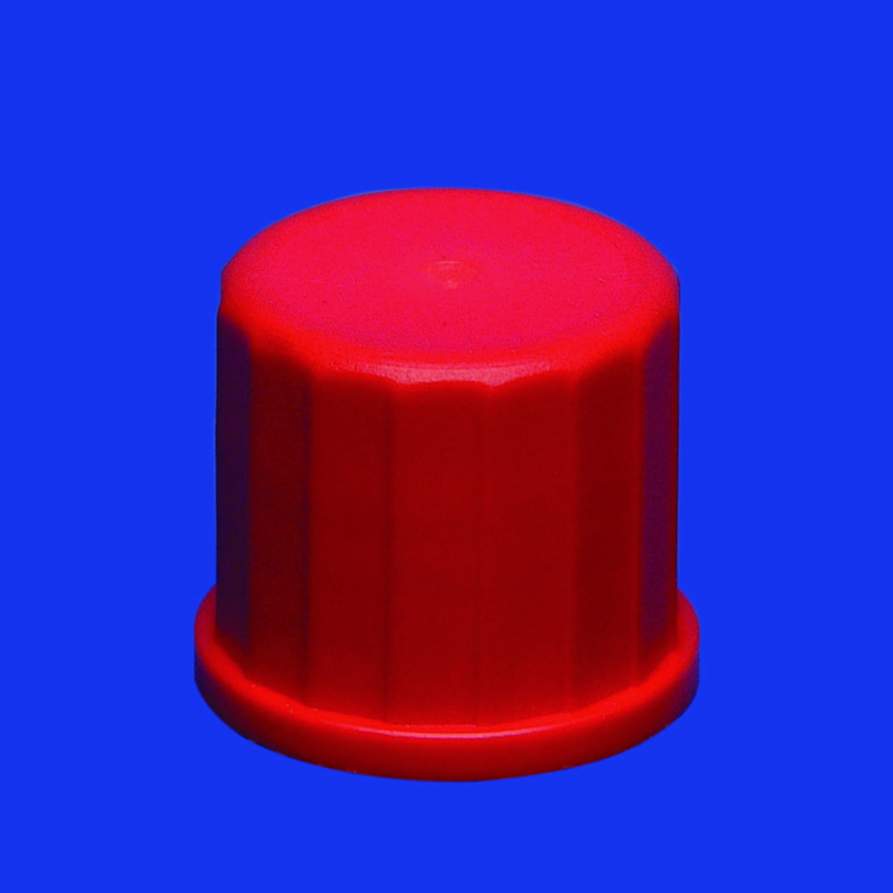 Schraubverschlusskappen für Gewinderohre, PBT